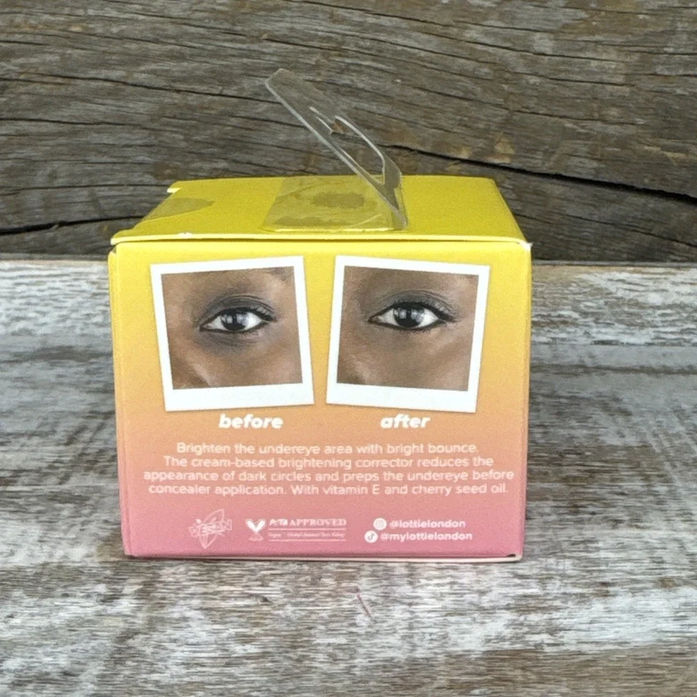 Lottie London Bright Bounce Deep Undereye Brightening Corrector Cream | MSRP=$12
